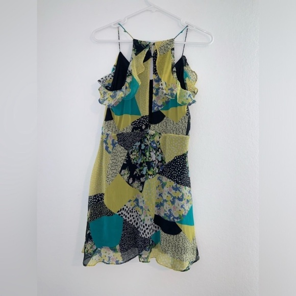 Zara Trafaluc Collection Sleeveless Multicolour Patchwork Print Dress - Picture 4 of 13